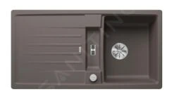 Blanco Lexa 5 - Silgranitspüle, 950x500 Mm, Mit Ablaufbedienung, InFino, Grau 527277