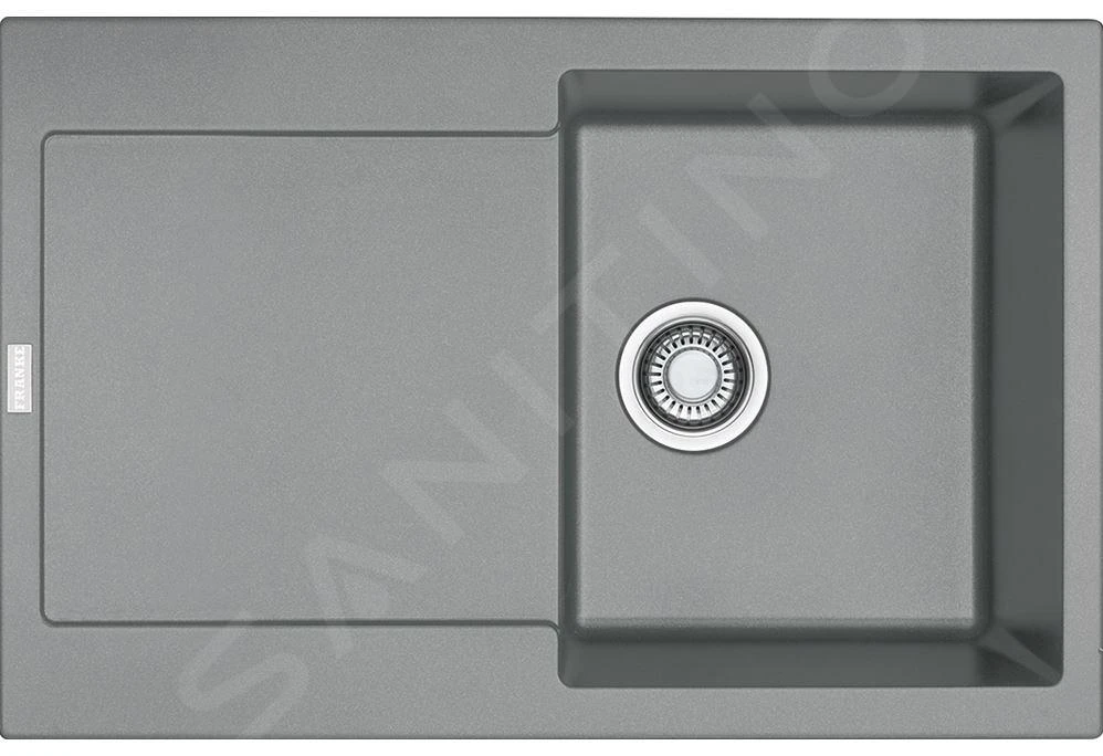 Franke Sets - Küchenset G168, Fragnitspüle MRG 611 Und Spültischarmatur FP 9000.084, Steingrau 114.0587.980 – Bild 4