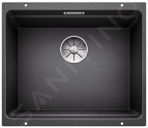 Blanco Etagon 500 - Silgranitspüle, 530x460 Mm, Mit Schienen, Schwarz 525887 – Bild 3
