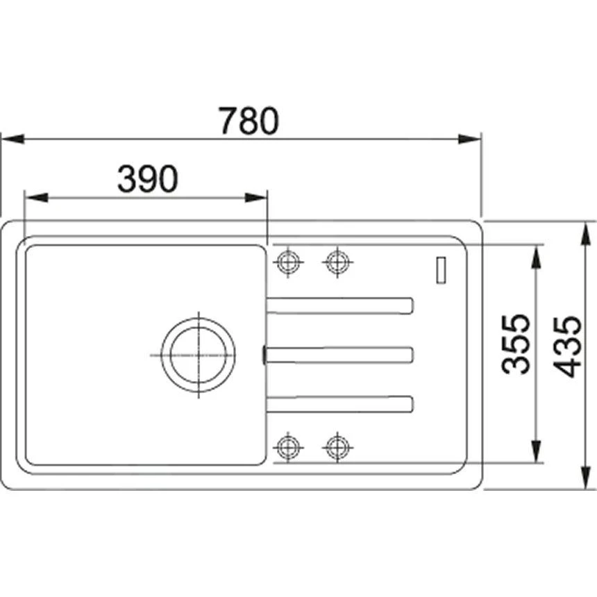 Franke Sets - Küchenset G119, Fragnitspüle BSG 611-78/39 Und Spültischarmatur FP 0408.031, Kaschmir/verchromt 114.0510.437 – Bild 2