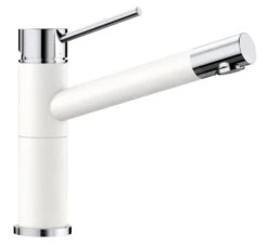 Blanco Alta - Küchenarmatur, Weiß/Chrom 515317