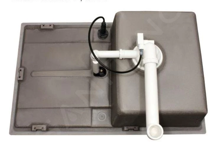 Blanco Metra 45 - Silgranitspüle, 780x500 Mm, Mit Ablaufsystembedienung, Jasmin 513035 – Bild 4