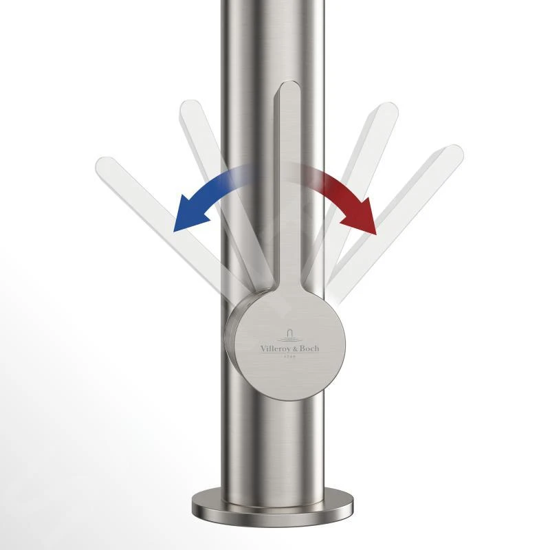 Villeroy & Boch Finera - Spültischarmatur, Anthrazit 92700005 – Bild 3