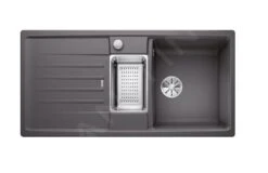 Blanco Lexa 6 - Silgranitspüle, 1000x500 Mm, Mit Zubehör, InFino, Felsgrau 524931