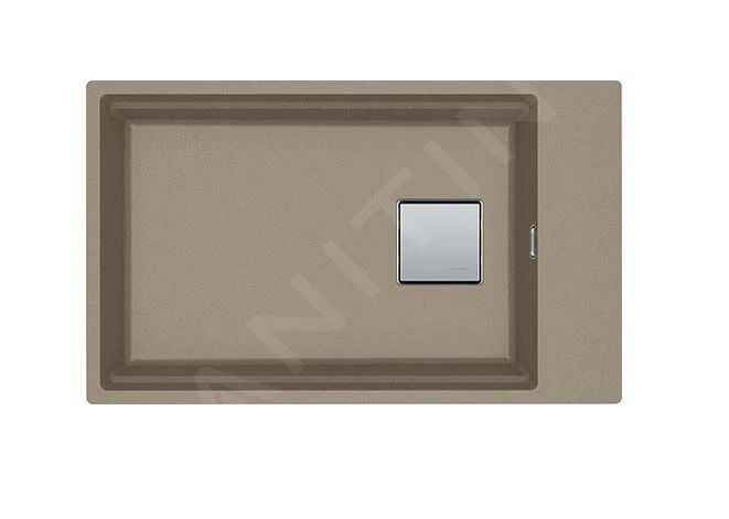 Franke Kubus 2 - Fragranit Spülbecken KNG 110-62, 760x460 Mm, Kaschmir 125.0512.516