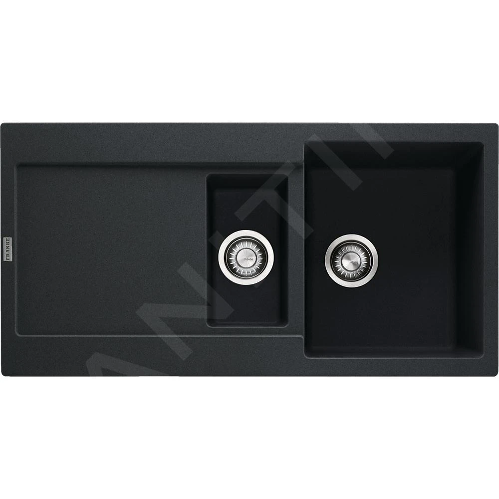 Franke Maris - Fragranit Spülbecken MRG 651, 970x500 Mm, Onyx 114.0250.550