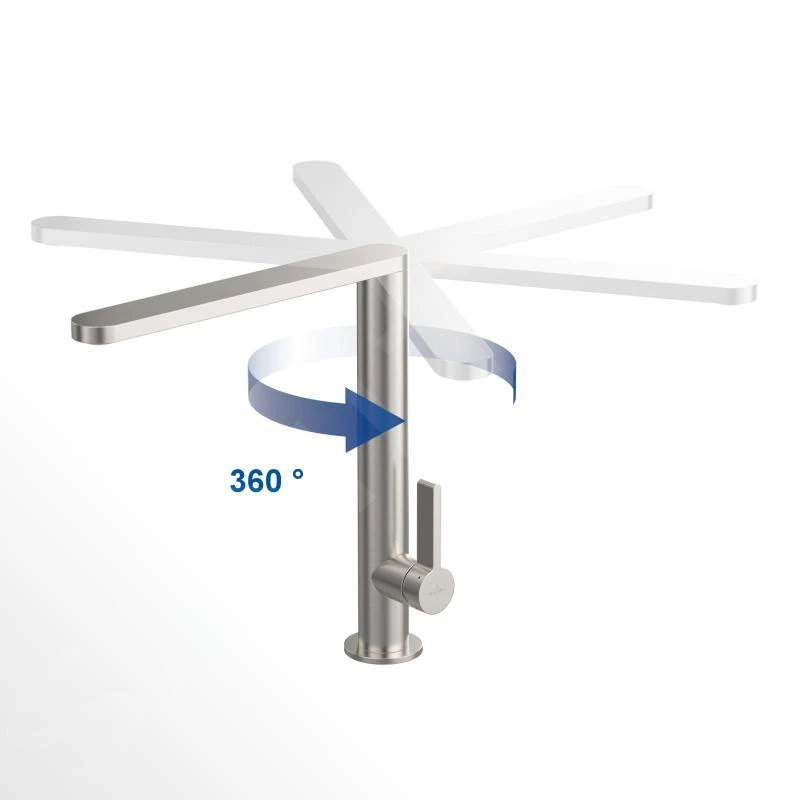 Villeroy & Boch Finera - Spültischarmatur, Anthrazit 92700005 – Bild 5