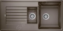 Blanco Zia 6 - Silgranitspüle, 1000x500 Mm, Mit Ablaufbedienung, Kaffee 515071