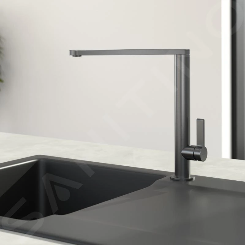 Villeroy & Boch Finera - Spültischarmatur, Anthrazit 92700005 – Bild 7