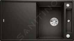 Blanco Axia III 5 - Silgranitspüle, 915x510 Mm, Mit Ablaufsystembedienung Und Zubehör, Schwarz 525844