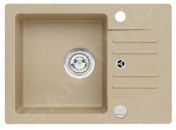Alveus Cortina - Granit-Spüle 580x420 Mm, Beige 1133779
