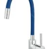Novaservis Ferro - Spültischarmatur Mit Flexiblem Arm, Blau/verchromt 70710,0MD