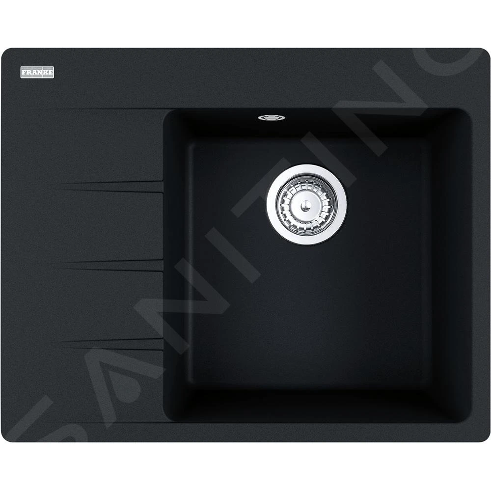 Franke Sets - Set G220, Fragranit Spülbecken CNG 611-62 TL/7 Und Küchenarmatur Samoa, Onyx/Chrom 114.0650.747 – Bild 4