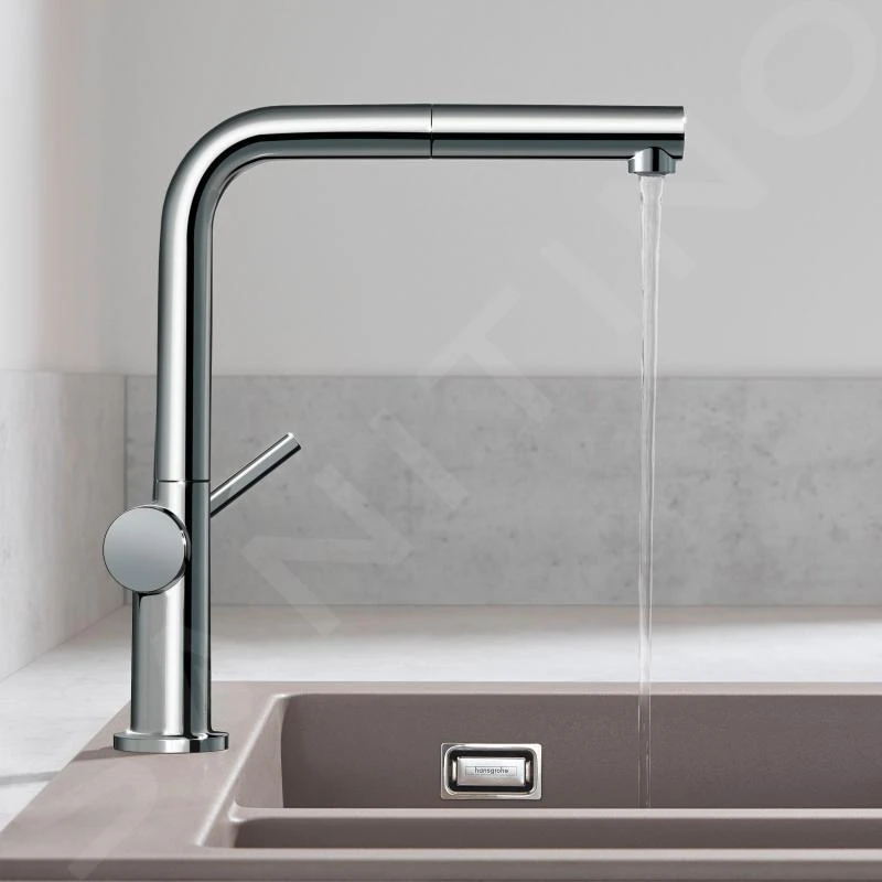 Hansgrohe M54 - Spültischarmatur Talis, Mit Ausziehbarem Auslauf, SBOX, Verchromt 72809000 – Bild 3