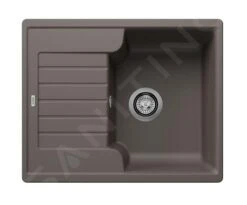 Blanco Zia 40 - Silgranitspüle, 615x500 Mm, Grau 527378