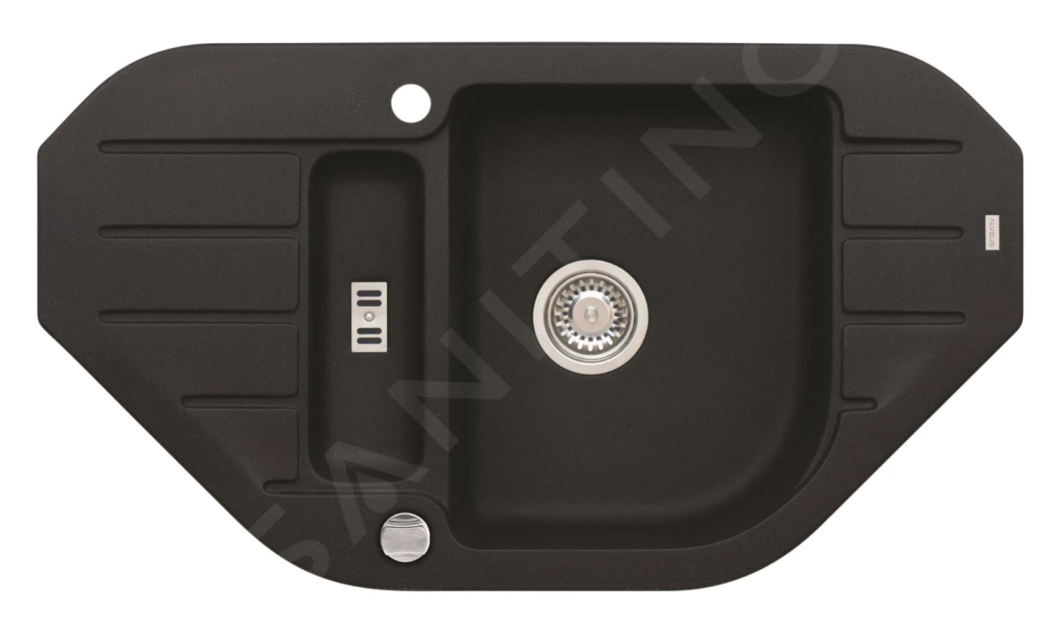 Alveus Sets - Spüle-Set Niagara 60 Und Armatur Nina, Carbon SETA155 – Bild 3
