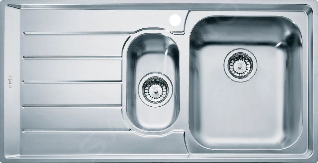 Franke Neptun - Spülbecken Edelstahl NEX 651/7, 1000x510 Mm 101.0120.276