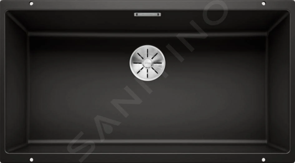 Blanco Subline 800 - Silgranitspüle, 830x460 Mm, Schwarz 526005