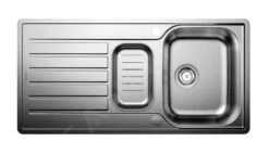 Blanco Lantos II - Spüle, 1000x500 Mm, Mit Ablaufbedienung Und Zubehör, Edelstahl Gebürstet 526628