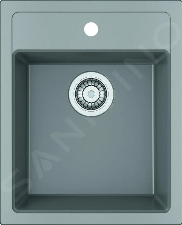 Franke Sets - Küchenset T101, Tectonite-Spüle SID 610-40 Und Armatur FP 9000.084, Grau 143.0675.709 – Bild 4