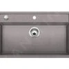 Blanco Dalago 8 - Silgranitspüle, 815x510 Mm, Mit Ablaufbedienung, Aluminium 516630