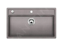 Blanco Dalago 8 - Silgranitspüle, 815x510 Mm, Mit Ablaufbedienung, Aluminium 516630