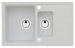 Alveus Intermezzo - Granit-Spüle 780x480 Mm, Arctic 1117051