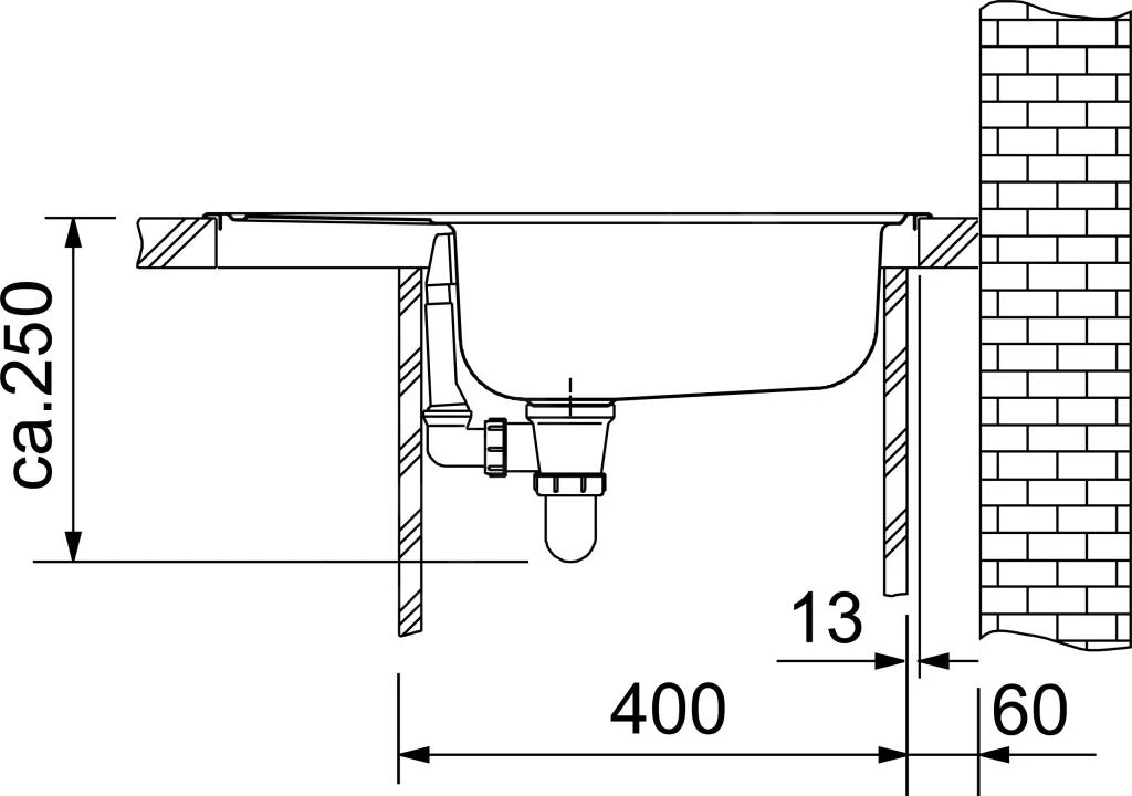 Franke Sets - Küchenset N32, Spülbecken Edelstahl ETN 611-58 + Küchenarmatur FB 250, Chrom 101.0283.215 – Bild 3