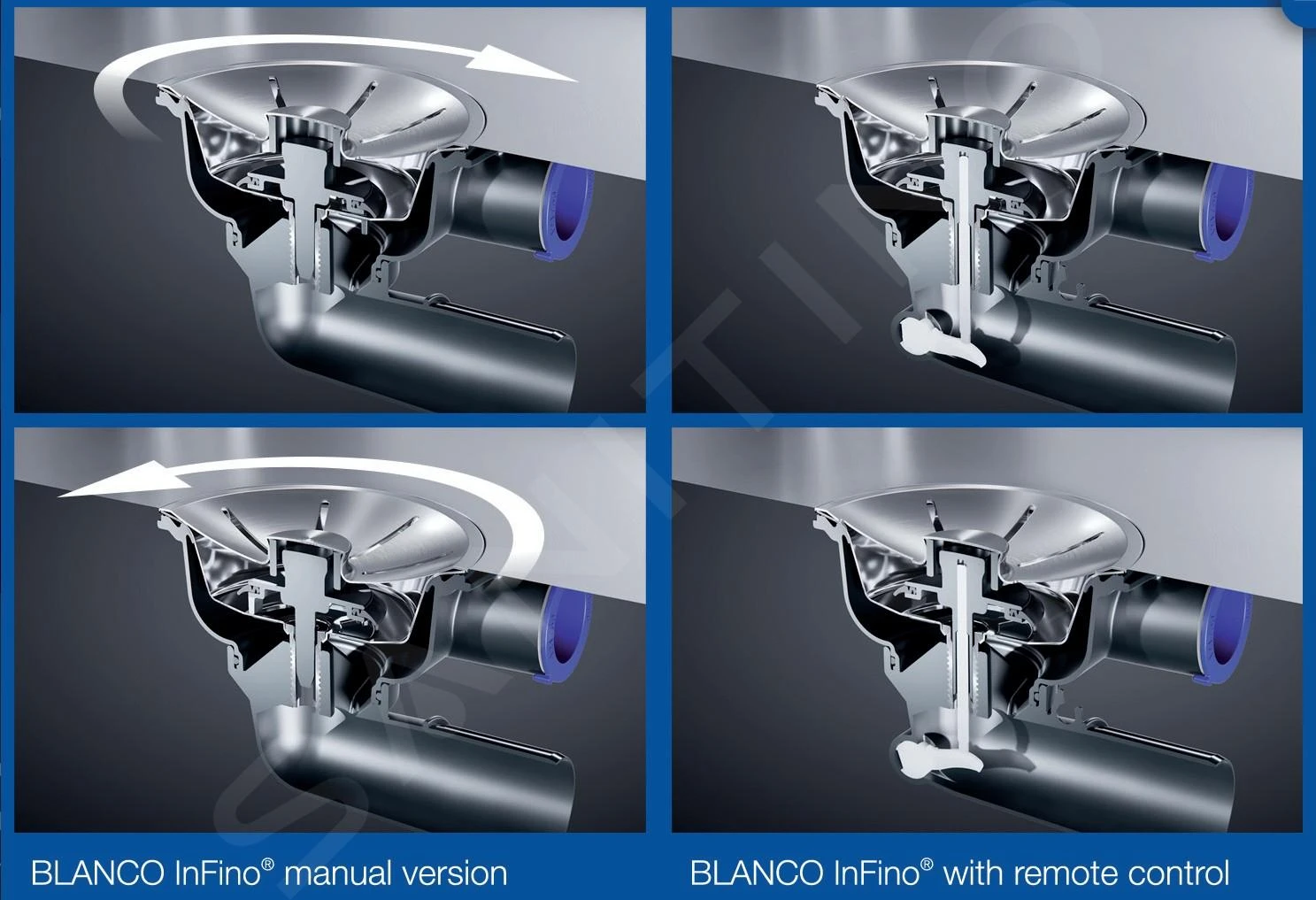 Blanco Subline 430/270 - Silgranitspüle, 755x460 Mm, Weiß 523155 – Bild 4