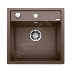 Blanco Dalago 5 - Silgranitspüle, 505x500 Mm, Mit Ablaufbedienung, Kaffee 518536