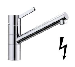 Blanco Tivo - Spültischarmatur, Vorfenstermontage, Chrom 518409