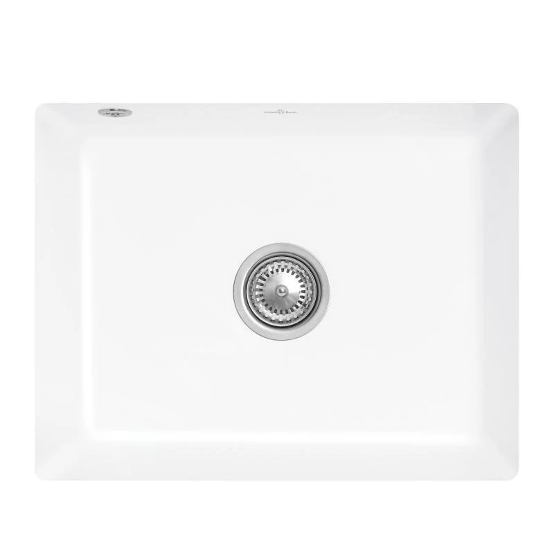 Villeroy & Boch Subway 60 - Keramikspüle, 55x44 Cm, CeramicPlus, Snow White 331001KG