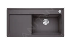 Blanco Zenar XL 6 - Silgranitspüle, 987,5x497,5 Mm, Mit Zubehör, Steamer Plus, InFino, Felsgrau 524083