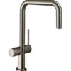 Hansgrohe M54 - Spültischmischer Talis U 220, Mit Geräteabsperrventil, Edelstahloptik 72807800