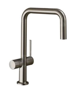 Hansgrohe M54 - Spültischmischer Talis U 220, Mit Geräteabsperrventil, Edelstahloptik 72807800