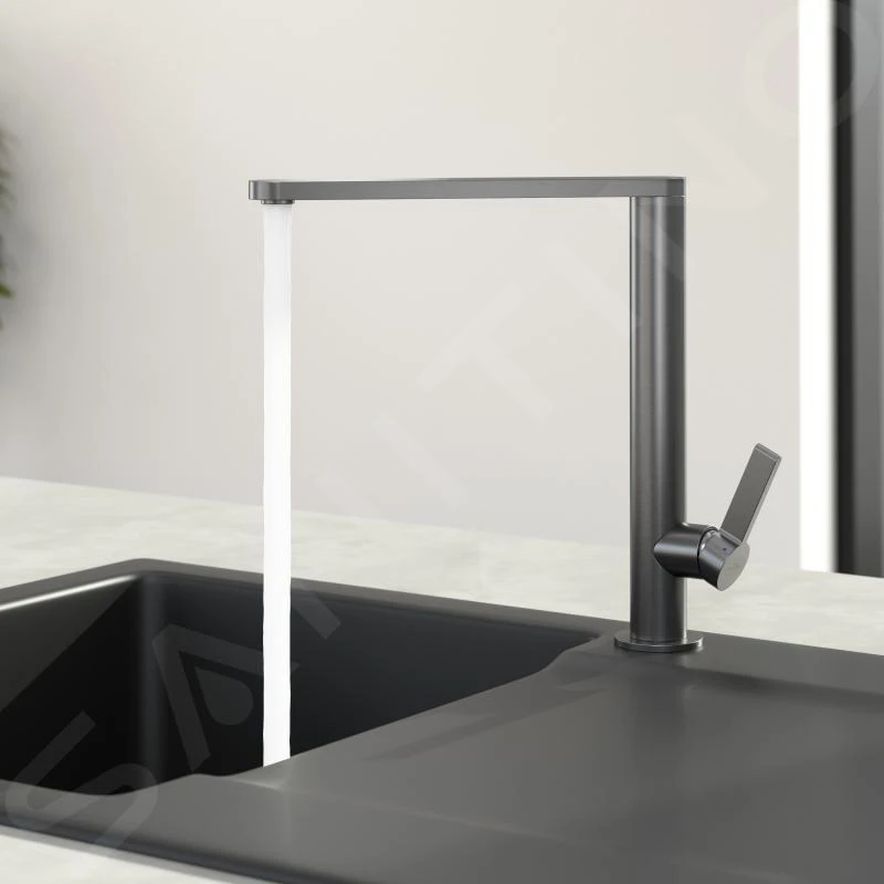 Villeroy & Boch Finera - Spültischarmatur, Anthrazit 92700005 – Bild 8