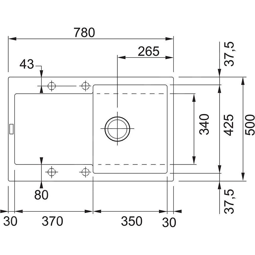 Franke Sets - Küchenset G168, Fragnitspüle MRG 611 Und Spültischarmatur FP 9000.084, Steingrau 114.0587.980 – Bild 2