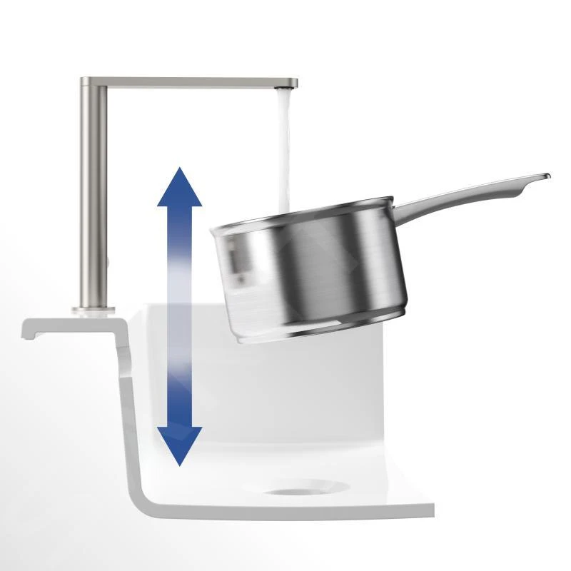 Villeroy & Boch Finera - Spültischarmatur, Anthrazit 92700005 – Bild 6