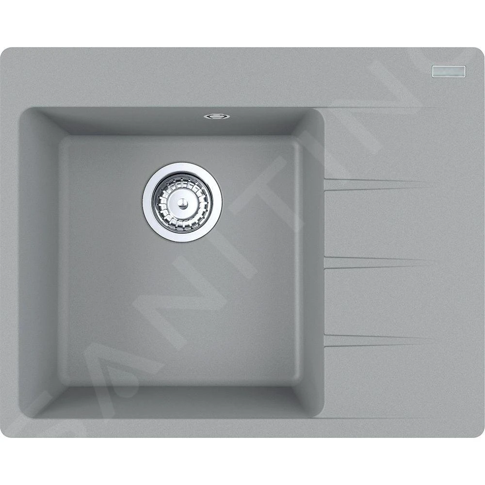 Franke Sets - Set G212, Fragranit Spülbecken CNG 611-62 TL/2 Und Küchenarmatur Samoa, Felsgrau/Chrom 114.0650.743 – Bild 4