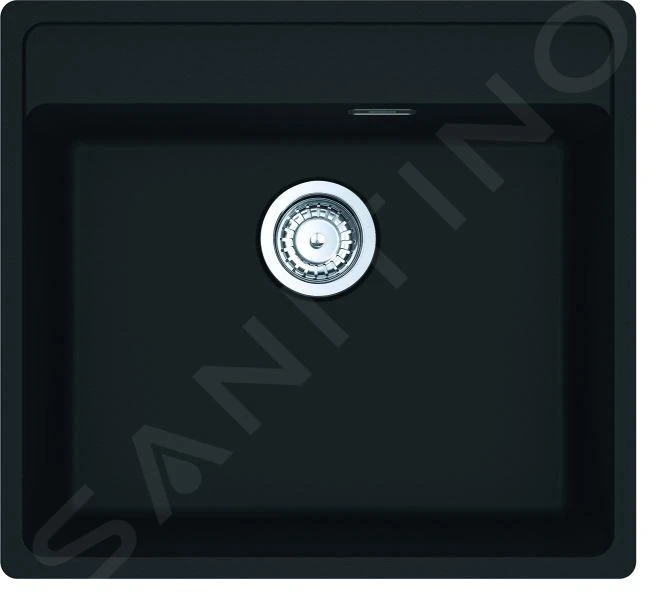 Franke Sets - Set G247, Fragranitspüle MRG 610-52 RTL Und Armatur FN 7394.031, Schwarz Matt / Chrom 114.0675.633 – Bild 4