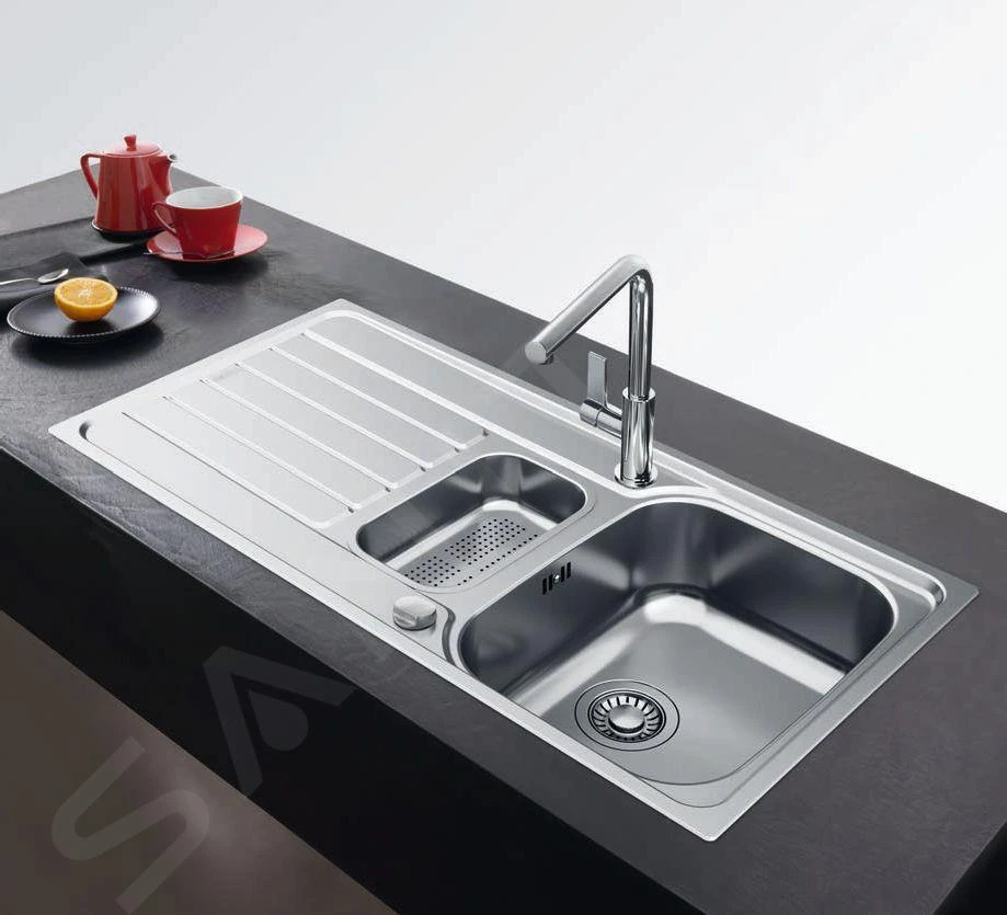 Franke Spark - Spülbecken Edelstahl SKX 651, 1000x500 Mm 101.0504.085 – Bild 3