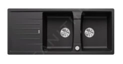 Blanco Lexa 8 - Silgranitspüle, 1160x500 Mm, Mit Ablaufbedienung, InFino, Anthrazit 524970