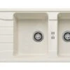 Blanco Sona 8 - Silgranitspüle, 1160x500 Mm, Soft Weiß 527156