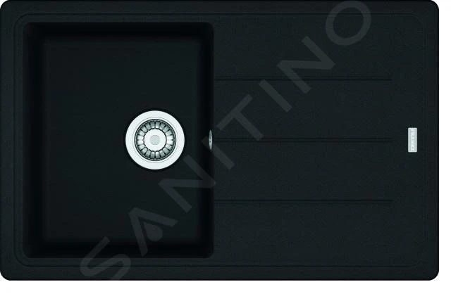 Franke Sets - Küchenset G57, Fragranite-Spüle BFG 611-78 Und Armatur FC 9547.901, Mattschwarz 114.0675.667 – Bild 4