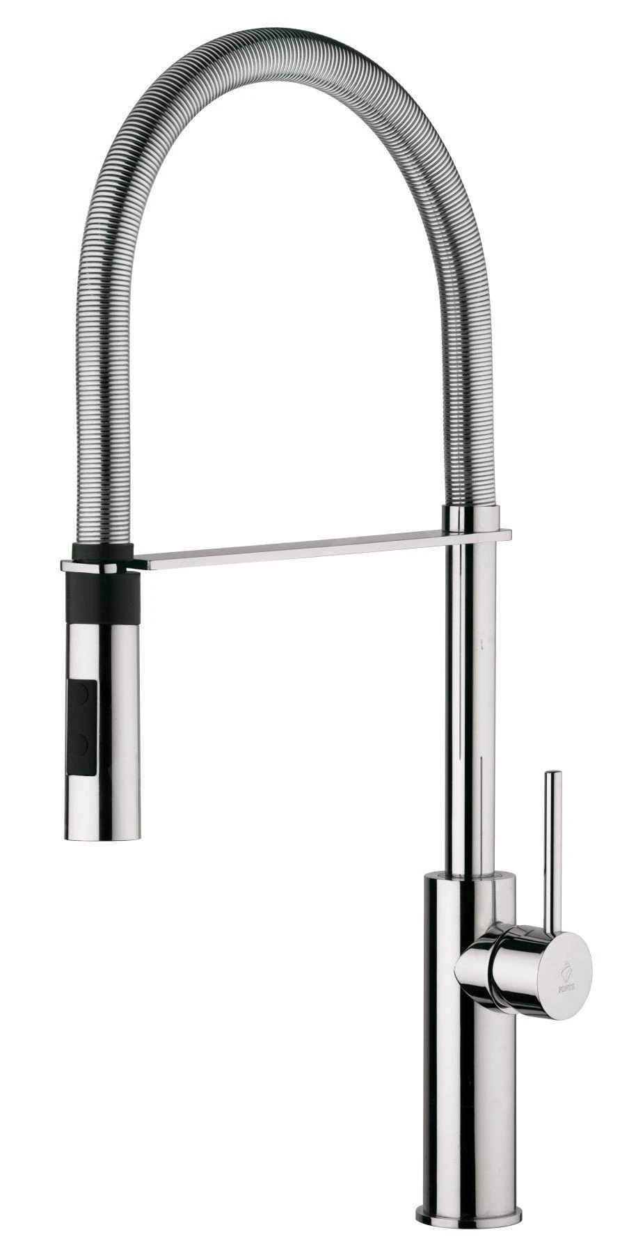 Paffoni Light - Spültischarmatur Mit Flexiblem Auslauf, Chrom LIG179CR