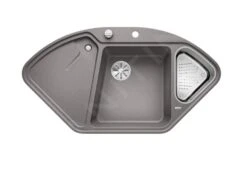 Blanco Delta II - Silgranitspüle, 1042x560 Mm, Mit Zubehör, InFino, Aluminium 523672